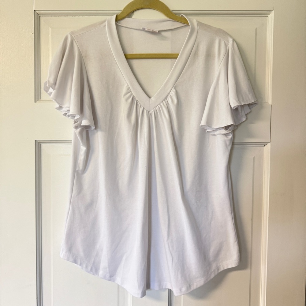 LuLaRoe • Susie Ruffle Sleeve Top